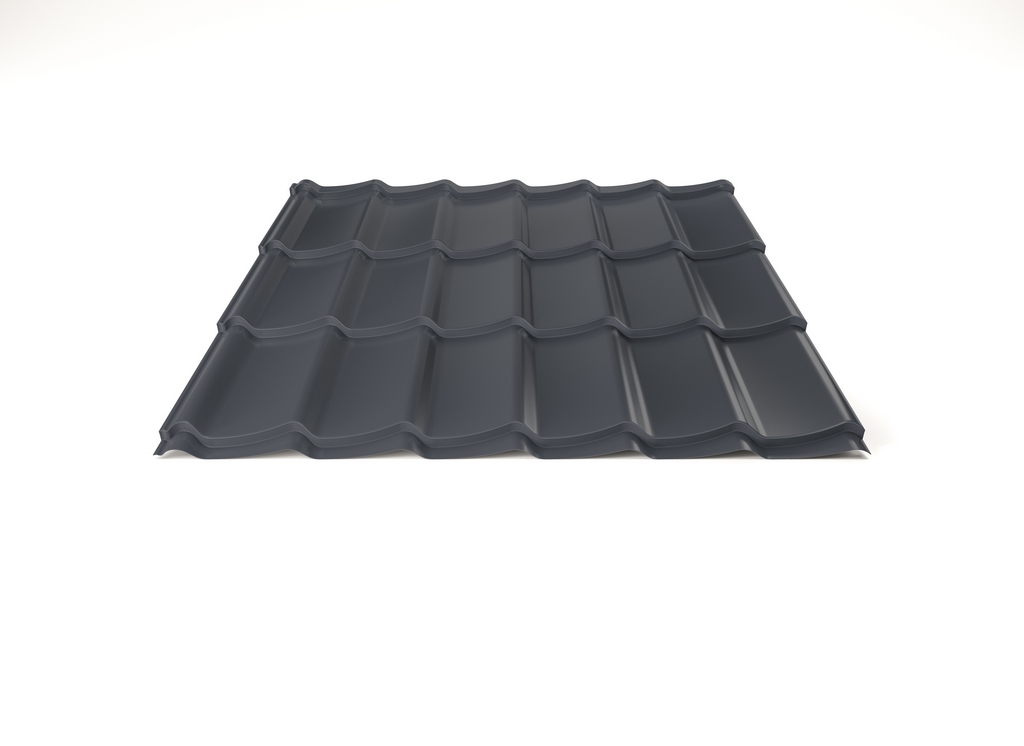 Plechová střešní krytina Hornval H4 20 / 350 Super 25 Polyester Gloss