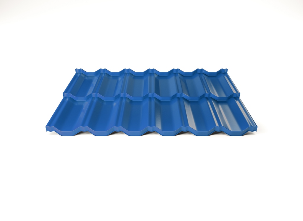 Modulární plechová střešní krytina Hornval H2 25 / 350 Super 25 Polyester Gloss