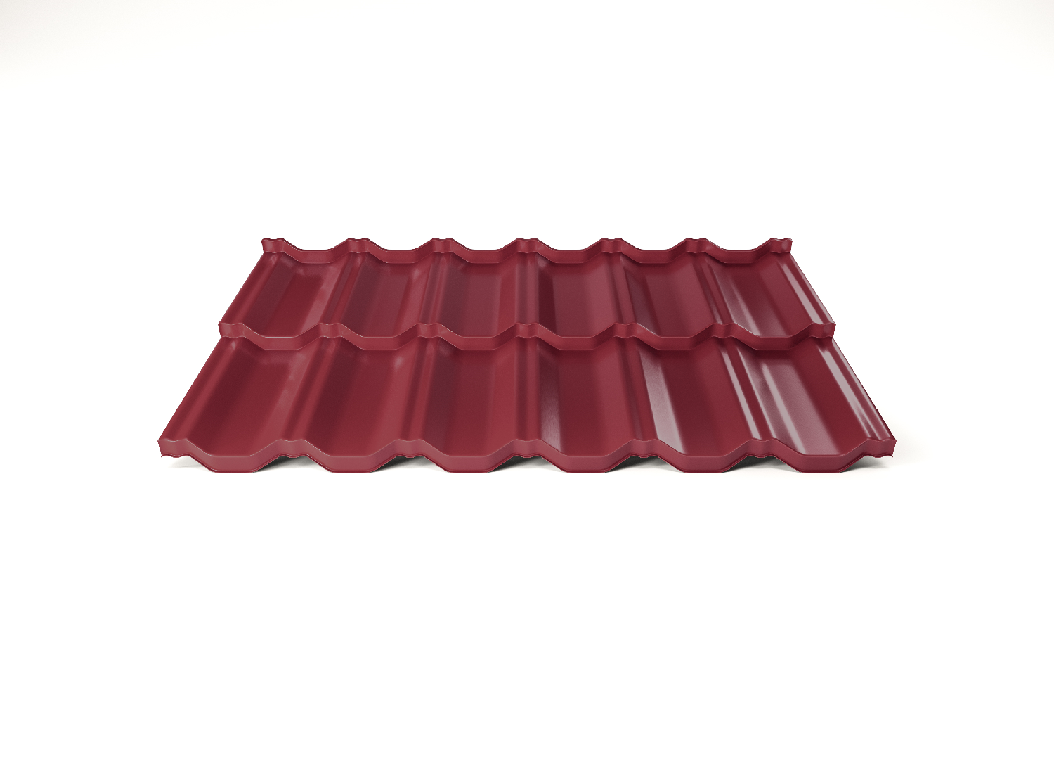 Plechová střešní krytina Hornval H2 30 / 350 Super 25 Polyester Gloss
