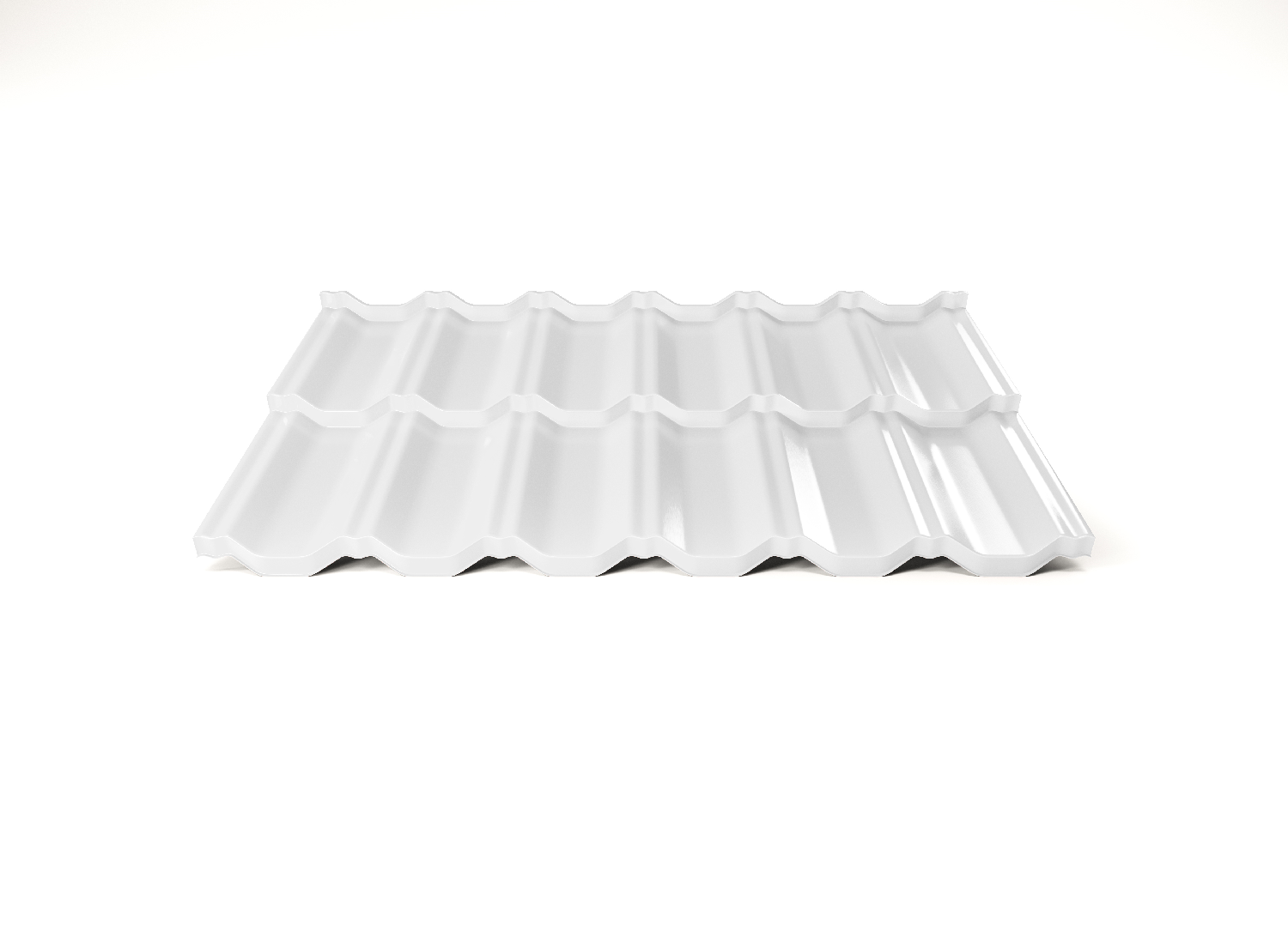 Plechová střešní krytina Hornval H2 30 / 350 Super 25 Polyester Gloss