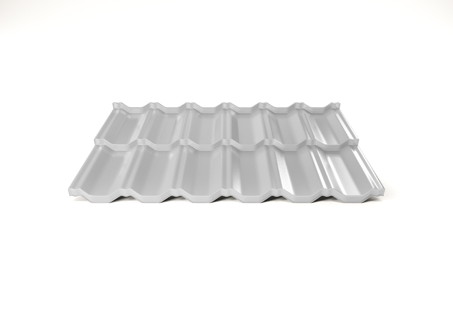 Plechová střešní krytina Hornval H2 30 / 350 Super 25 Polyester Gloss