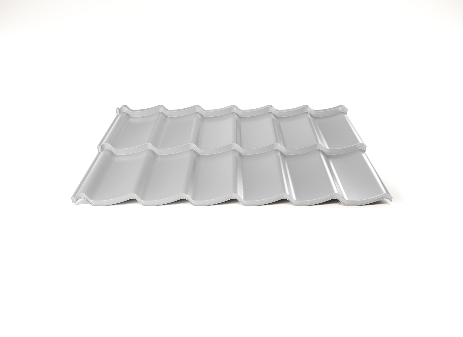 Modulární plechová střešní krytina Hornval H7 20 / 350 3D Super 25 Polyester Gloss