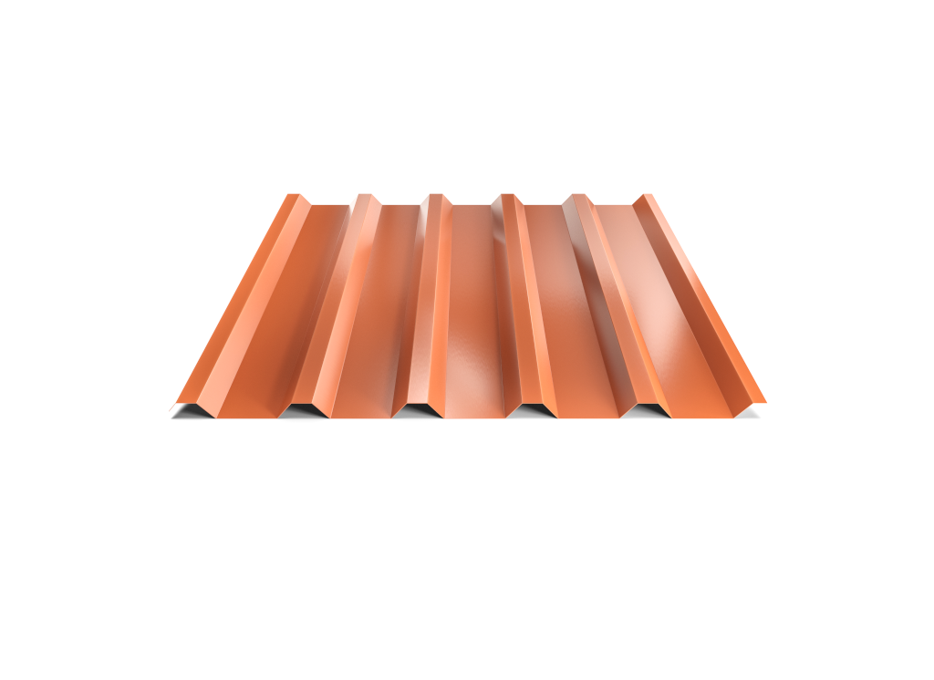 Hornval Trapézový plech T35 Super 25 Polyester Gloss