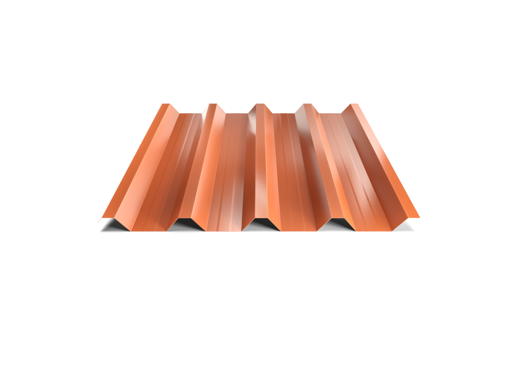 Hornval Trapézový plech T55 MAX Polyester Gloss 0,7 mm