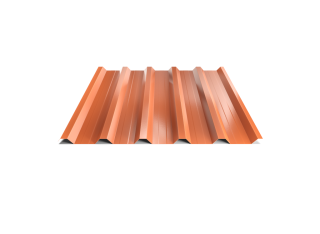 Hornval Trapézový plech T35 MAX Polyester Gloss 0,7 mm