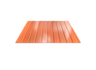 Trapézový plech Hornval T7 Elevace Polyester Gloss 0,7 mm