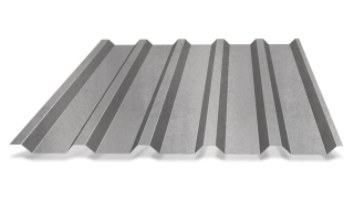 Blachotrapéz trapézový plech T50 Aluzinek 0,5 mm
